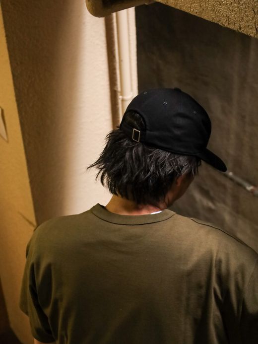 organicsta ORGANIC COTTON TWILL 5-PANEL CAP / Black