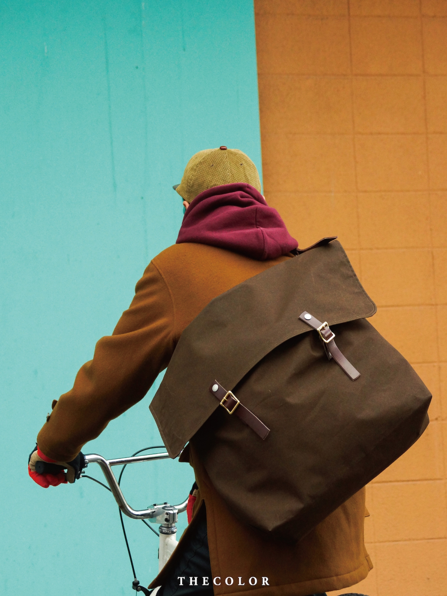 THE UNION SIGNBOARD SHOULDER / Brown | FLATBUSH（フラットブッシュ