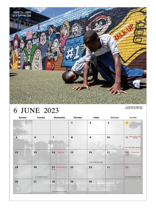 212.MAG 2023 CALENDAR "BIG CITY OF DREAMS"