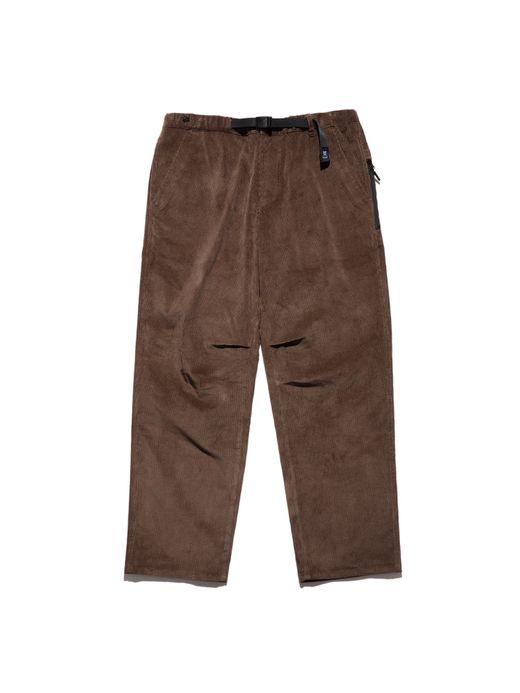 ROARK REVIVAL NEW TRAVEL PANTS 2.0 CORDUROY ST-RELAX TAPERED FIT / Dark brown