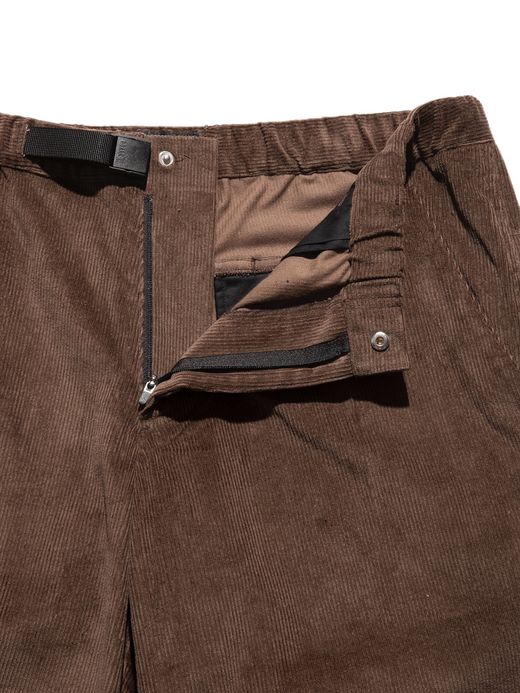 ROARK REVIVAL NEW TRAVEL PANTS 2.0 CORDUROY ST-RELAX TAPERED FIT / Dark brown