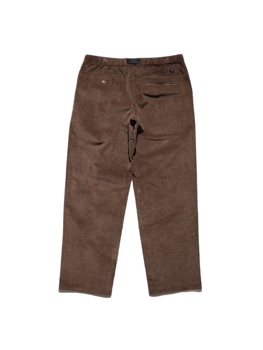 ROARK REVIVAL NEW TRAVEL PANTS 2.0 CORDUROY ST-RELAX TAPERED FIT / Dark brown