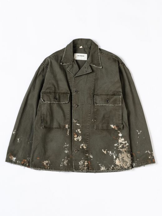 ANACHRONORM DIRTPAINT M-43 JACKET / Olive
