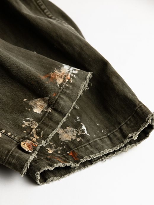 ANACHRONORM DIRTPAINT M-43 JACKET / Olive