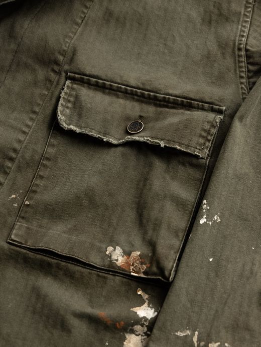 ANACHRONORM DIRTPAINT M-43 JACKET / Olive