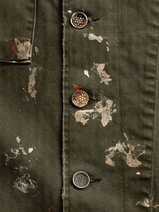 ANACHRONORM DIRTPAINT M-43 JACKET / Olive