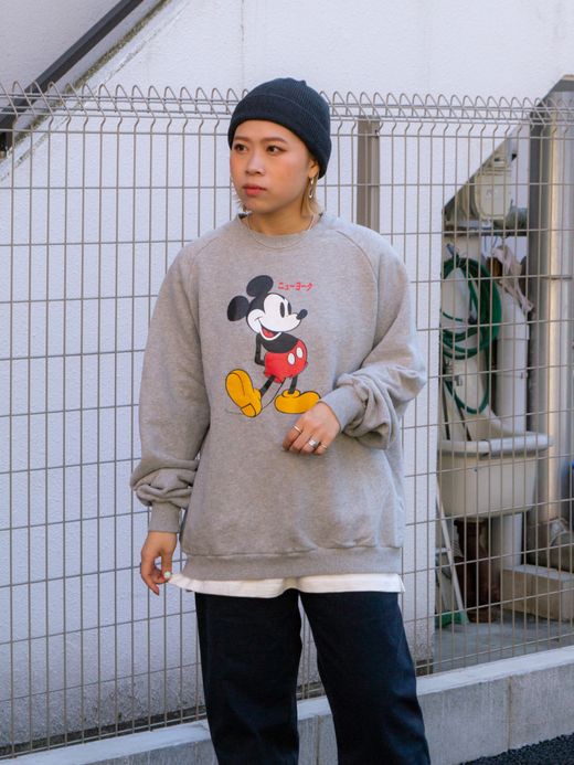  MICKEY MOUSE ニューヨーク / Grey