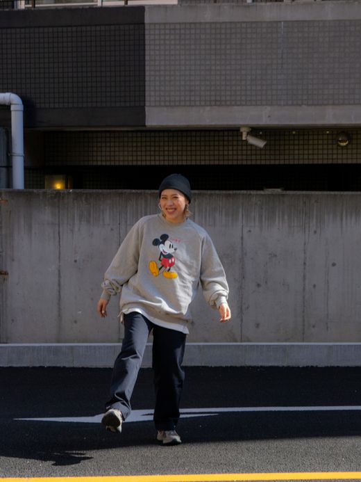  MICKEY MOUSE ニューヨーク / Grey