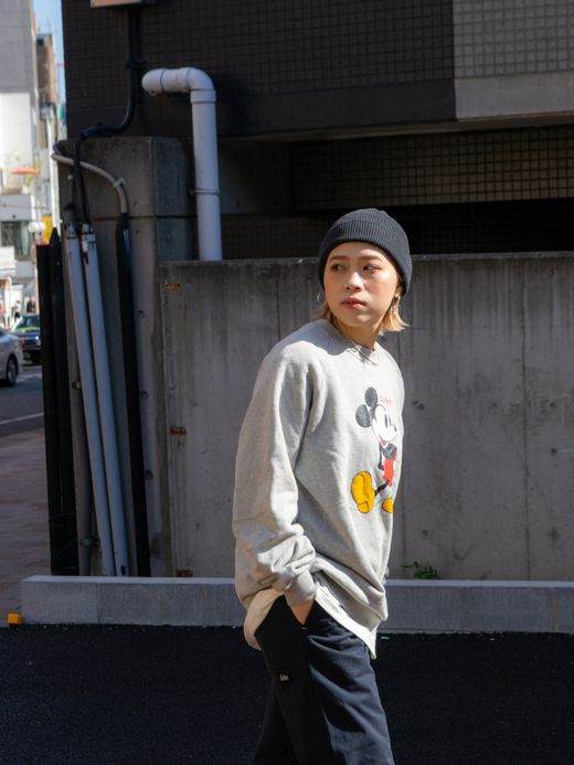  MICKEY MOUSE ニューヨーク / Grey