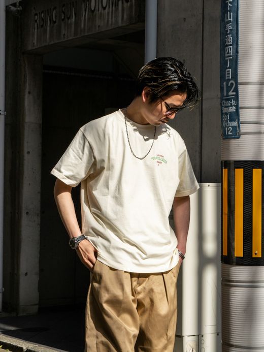 ROARK REVIVAL "DISTILLERIA" TEE / Natural