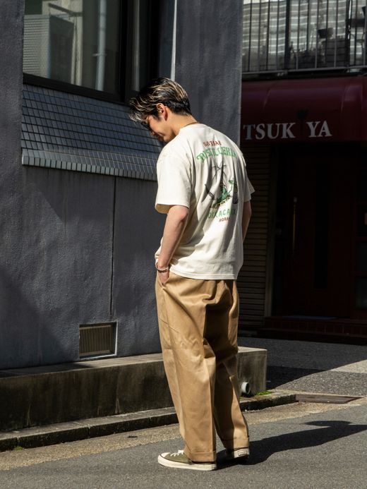 ROARK REVIVAL "DISTILLERIA" TEE / Natural