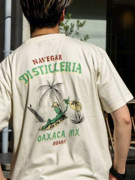 ROARK REVIVAL "DISTILLERIA" TEE / Natural