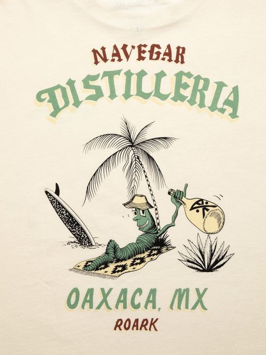 ROARK REVIVAL "DISTILLERIA" TEE / Natural