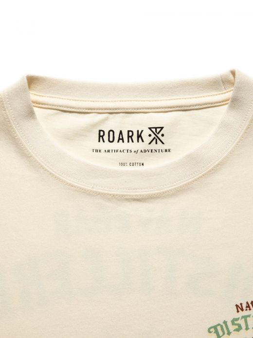 ROARK REVIVAL "DISTILLERIA" TEE / Natural