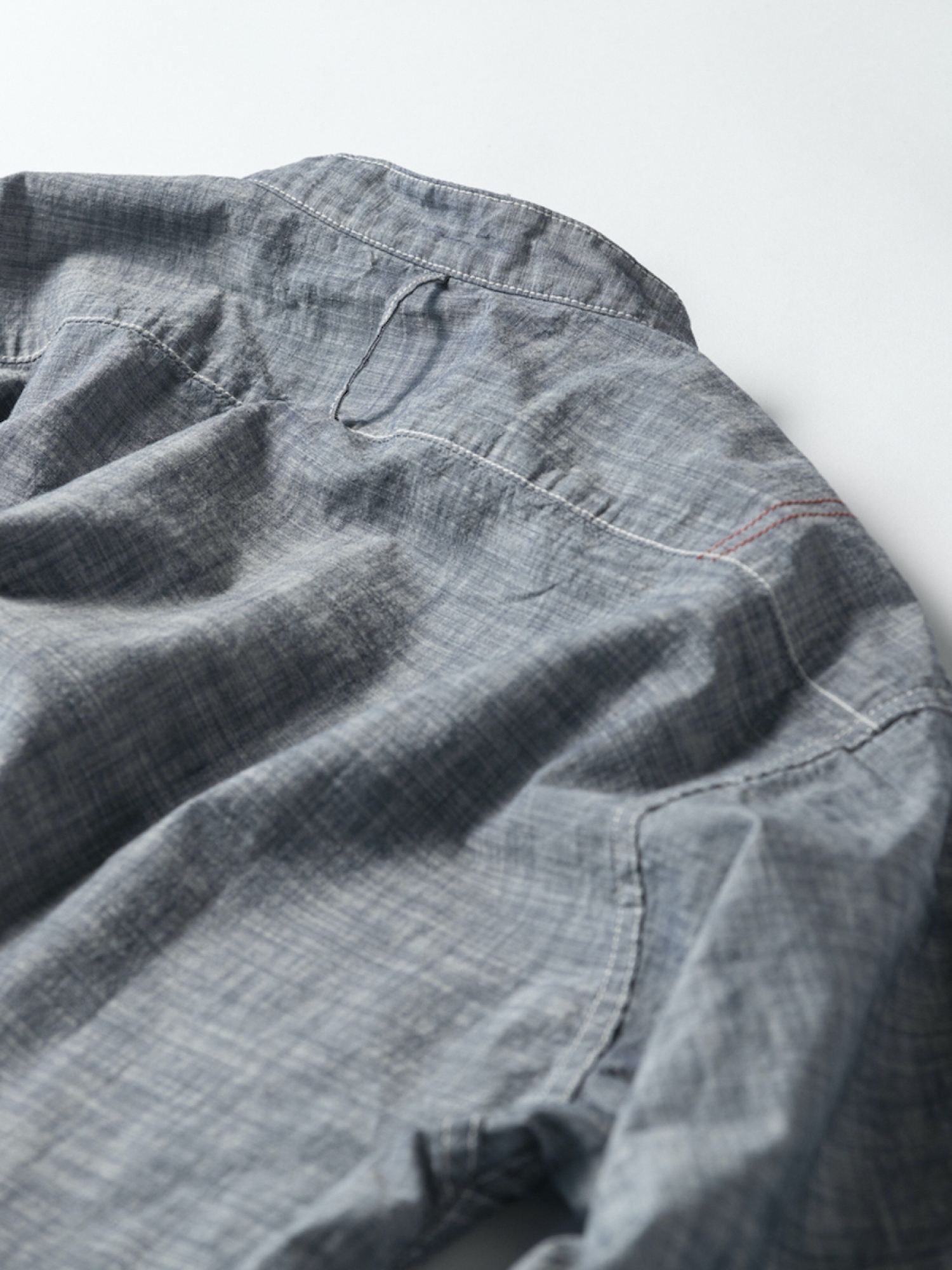 ANACHRONORM HALF SLEEVE PULLOVER SHIRT / Indigo | FLATBUSH