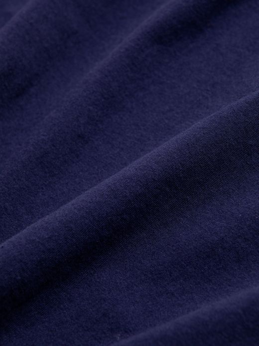 ANACHRONORM STICKER MOTIF PRINTED S/S T-S / Navy