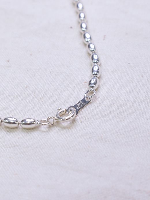 ing BEADS NECKLACE / Silver