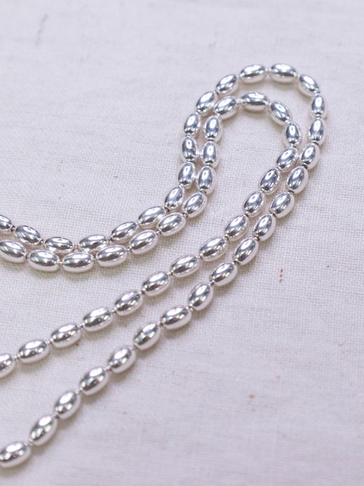ing BEADS NECKLACE / Silver