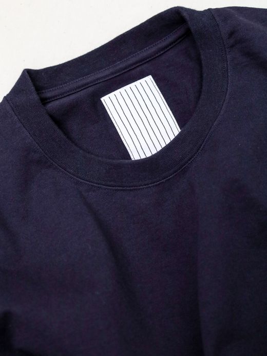 S.F.C SUPER BIG SIDE STRIPES TEE / Navy