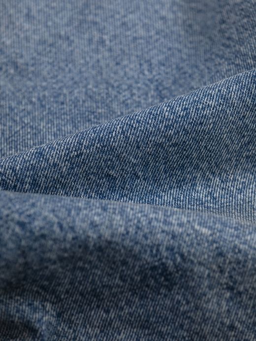 ANACHRONORM 80'S WIDE TAPERED JEANS / Indigo(aging wash)