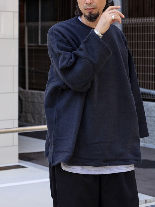 S.F.C SFC FOOTBALL LS SWEAT / Black melange