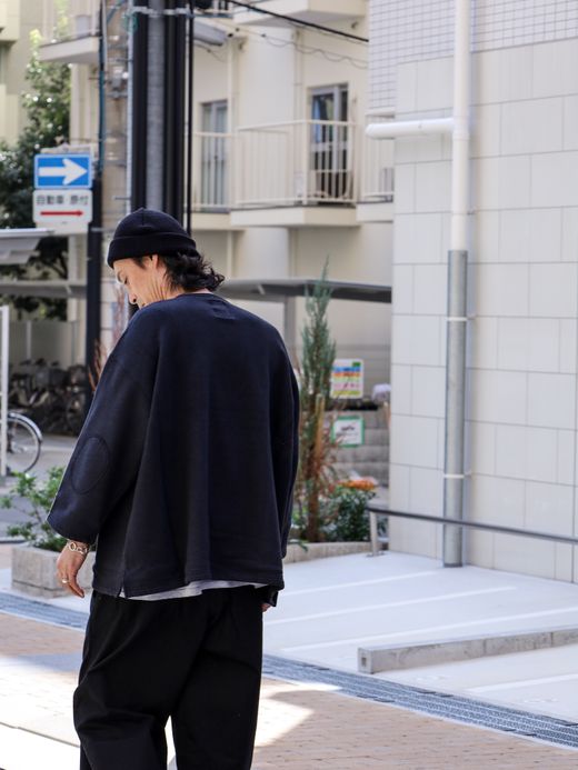 S.F.C SFC FOOTBALL LS SWEAT / Black melange