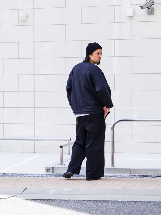 S.F.C SFC FOOTBALL LS SWEAT / Black melange