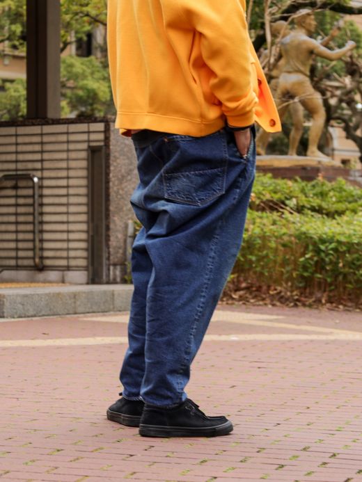 ANACHRONORM 52'S SELVEDGE DENIM EASY PANTS / Indigo