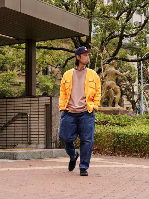 ANACHRONORM 52'S SELVEDGE DENIM EASY PANTS / Indigo