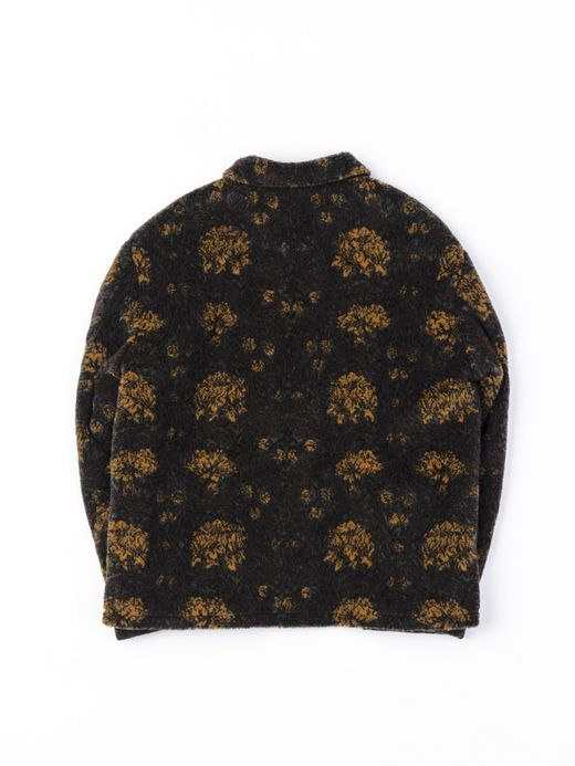 ANACHRONORM FLEECE CHINA JACKET / Yellow × brown
