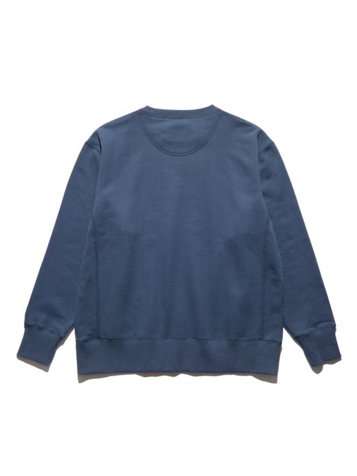 ROARK REVIVAL “MEDIEVAL LOGO” CREW SWEAT / Slate blue
