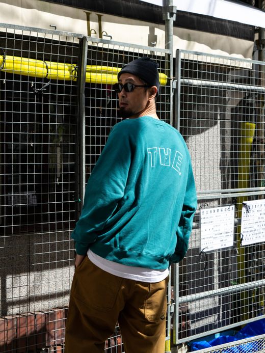 THE UNION "THE" RAGLAN SWEAT / Green