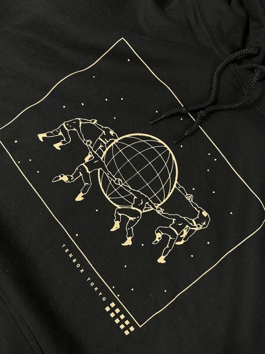 TENBOX SMALL WORLD HOODIE / Black