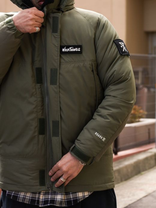 ROARK REVIVAL ROARK × WILDTHINGS - MONSTER JACKET / Army