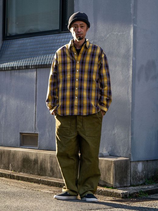 ANACHRONORM MILITARY TAPERED OVERALL / Olive
