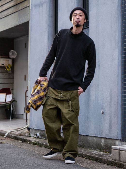 ANACHRONORM MILITARY TAPERED OVERALL / Olive
