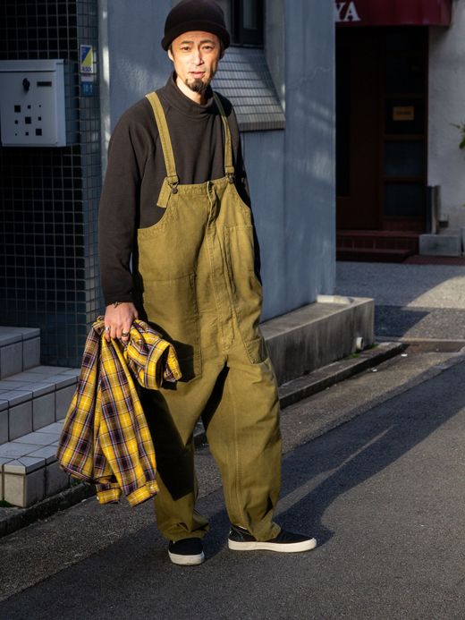 ANACHRONORM MILITARY TAPERED OVERALL / Olive