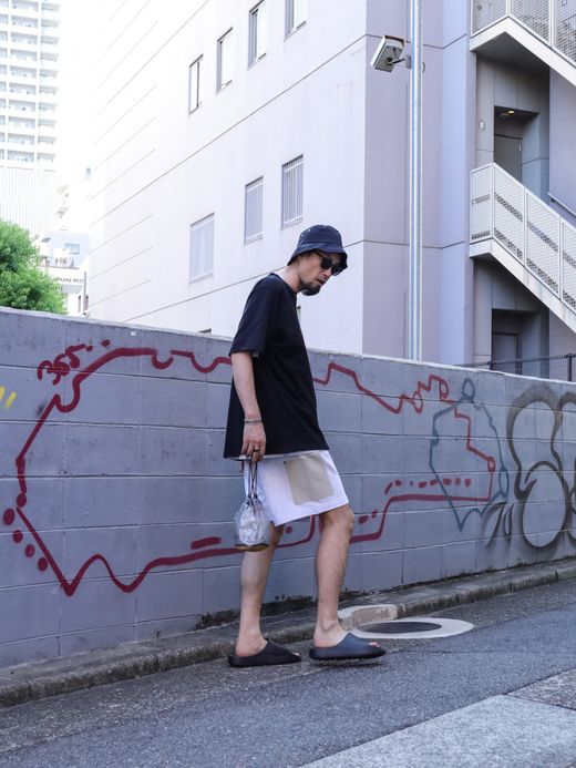 ANACHRONORM ANACHROVOOM EZ SHORTS / Ash