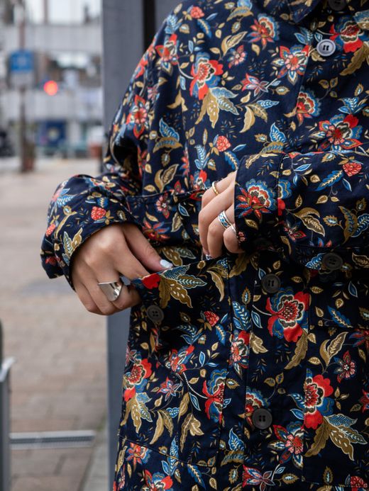 VOO FIESTA SHIRTS / Dk.navy