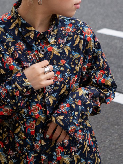 VOO FIESTA SHIRTS / Dk.navy