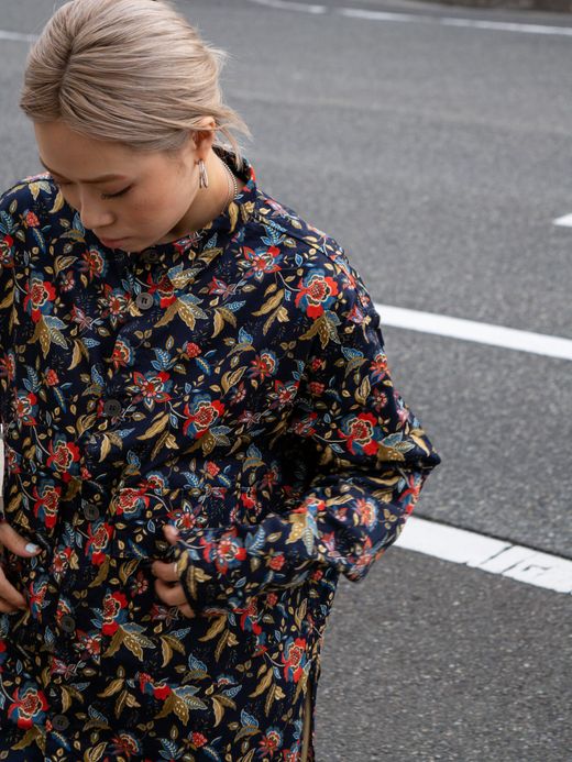 VOO FIESTA SHIRTS / Dk.navy