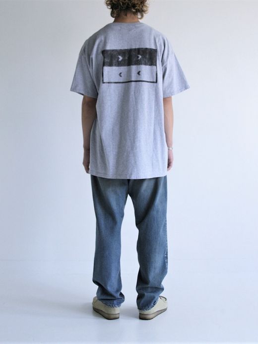 ANACHRONORM SUB MESSAGE S/S T-S / Ash gray