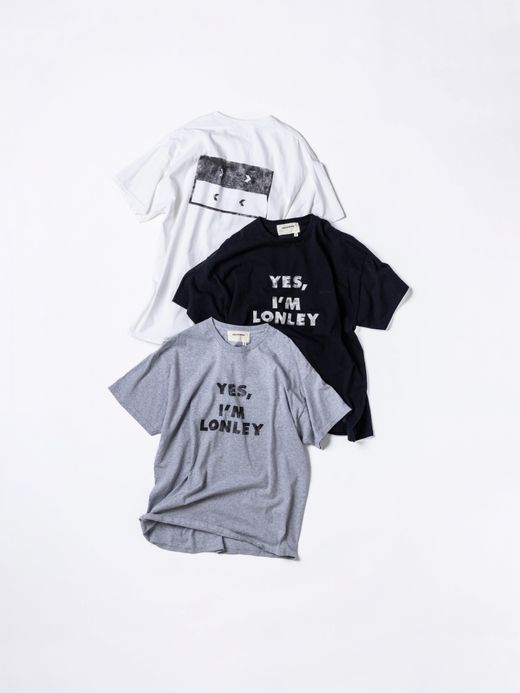 ANACHRONORM SUB MESSAGE S/S T-S / Ash gray