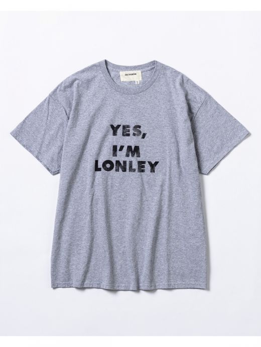 ANACHRONORM SUB MESSAGE S/S T-S / Ash gray