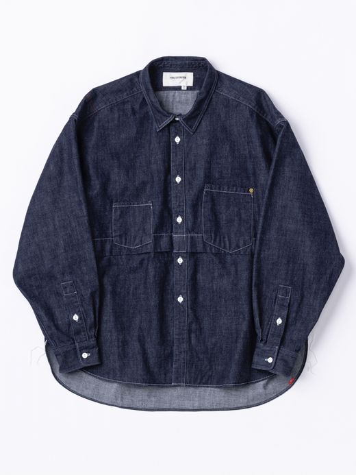 ANACHRONORM RESIZE WORK SHIRT / Indigo
