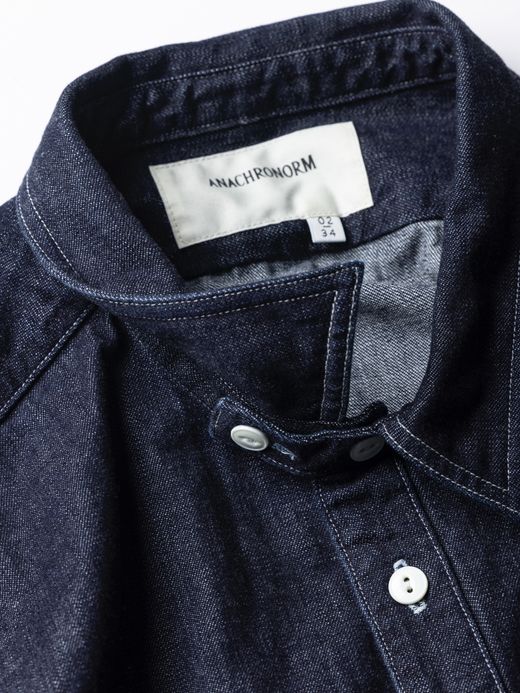 ANACHRONORM RESIZE WORK SHIRT / Indigo