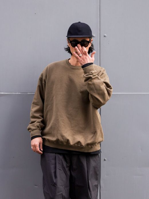 S.F.C SFC CREW / Washed olive