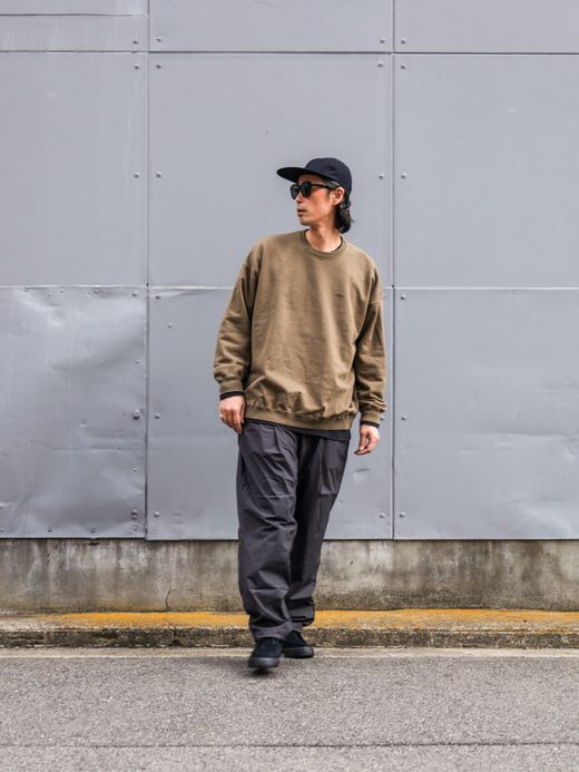 S.F.C SFC CREW / Washed olive