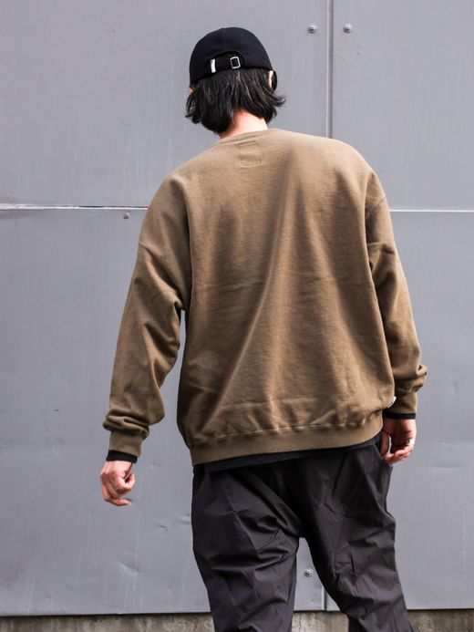 S.F.C SFC CREW / Washed olive