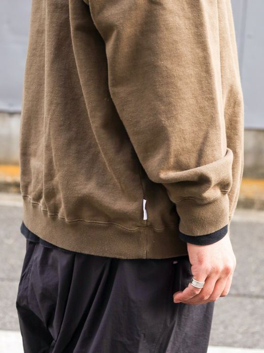 S.F.C SFC CREW / Washed olive